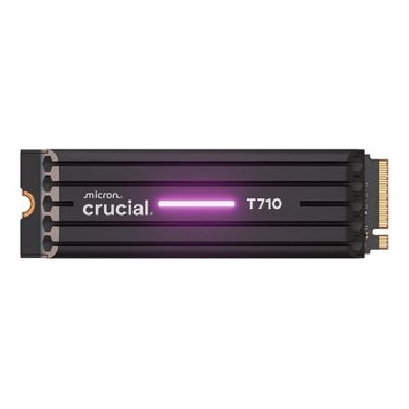 Crucial 4TB T710 SSD s heatsink