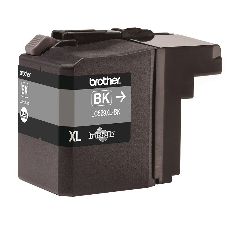 BROTHER INK LC-529XLBK black (ISO / IEC 24711) - DCP-J100 / DCP-J105 / MFC-J200 cca 2400