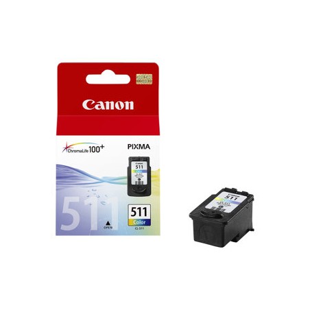 Canon CARTRIDGE CL-511 barevná pro PIXMA iP2700, MP2x0, MP49x, MX3x0, MX410, MX420 (245 str.)