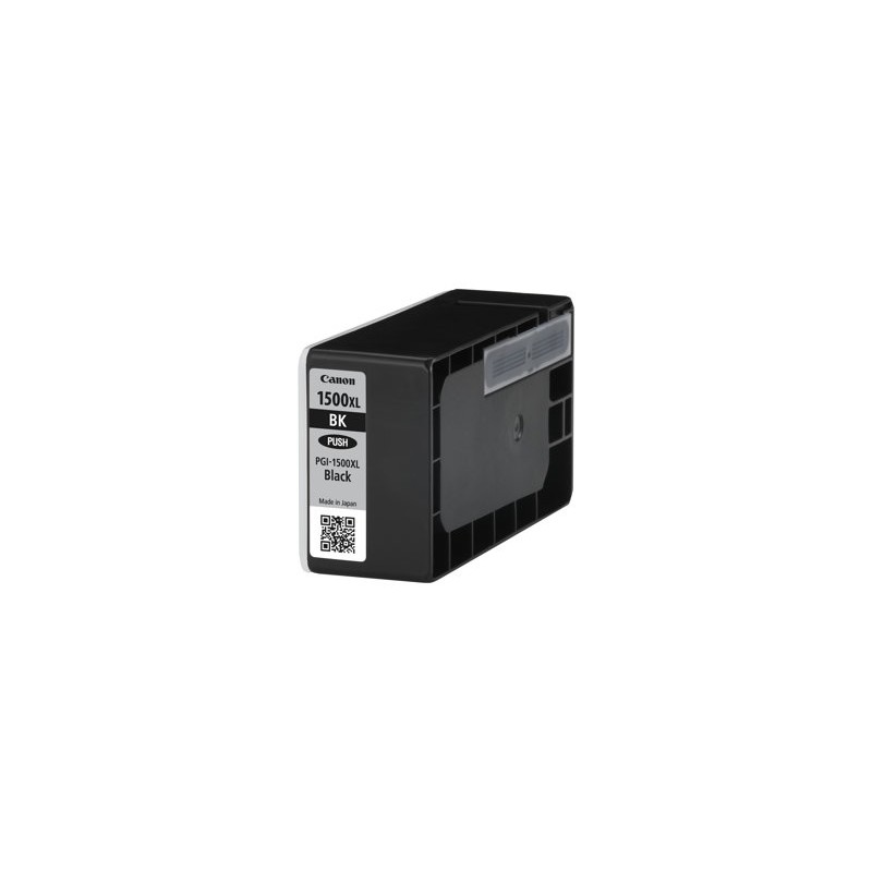 Canon CARTRIDGE PGI-1500XL BK černá pro Maxify MB2050, MB2150, MB2350, MB2750 a MB2755 (1200 str.)