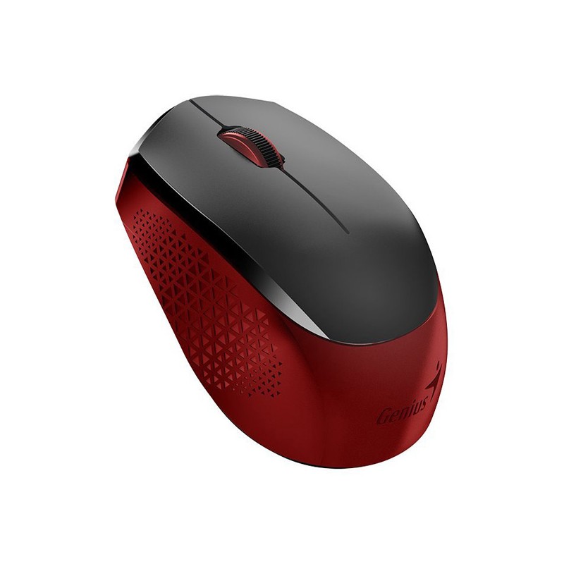 GENIUS myš NX-8000S/ 1600 dpi/ bezdrátová/ tichá/ černočervená