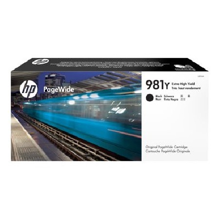 HP 981Y Extra High Yield Black Original PageWide Cartridge (20,000 pages)