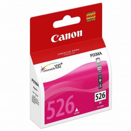 Canon CARTRIDGE CLI-526M purpurová pro Pixma IP4850, IX6520, IX6550, MG5120, MG5150, MG5170, MG5250, MG6170 (437 str.)