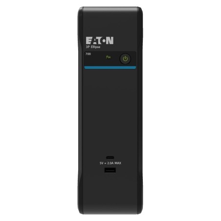 Eaton 3P Ellipse UPS USB IEC, 700 VA, 420 W, Vstup: C14, Výstupy: (3) C13, (1) Pouze přepěťová ochrana C13, USB nabíjení