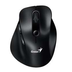 Genius Ergo 9000S/Ergonomická/Optická/Pro praváky/2 400 DPI/USB+BT/Černá