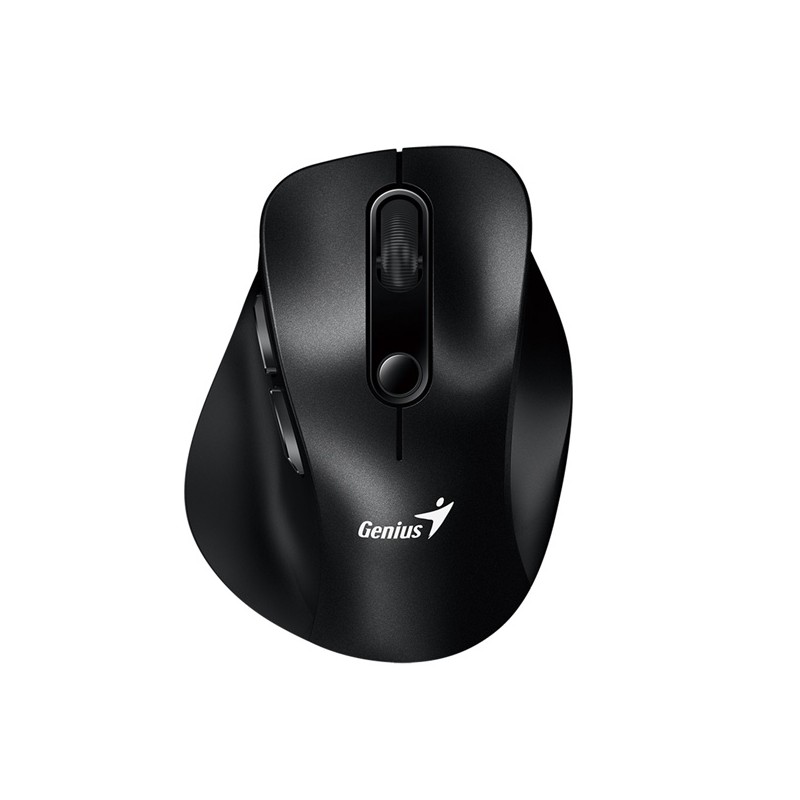 Genius Ergo 9000S/Ergonomická/Optická/Pro praváky/2 400 DPI/USB+BT/Černá