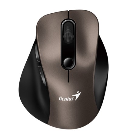 Genius Ergo 9000S/Ergonomická/Optická/Pro praváky/2 400 DPI/USB+BT/Champagne Titanium