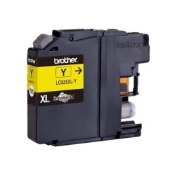 BROTHER INK LC-525XLY yellow (ISO / IEC 24711) - DCP-J100 / DCP-J105 / MFC-J200 cca 1300