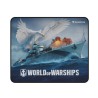 Herní podložka pod myš Genesis CARBON 500 WORLD of WARSHIPS, M 30x25cm