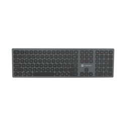 Natec klávesnice DOLPHIN/Bezdrátová Bluetooth/CZ-SK layout/Šedá