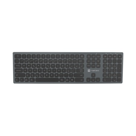 Natec klávesnice DOLPHIN/Bezdrátová Bluetooth/CZ-SK layout/Šedá