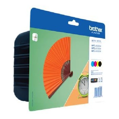 BROTHER INK LC-129XLVALBP(inkoust multipack - černá+tři barvy) POUZE (6520,6920)