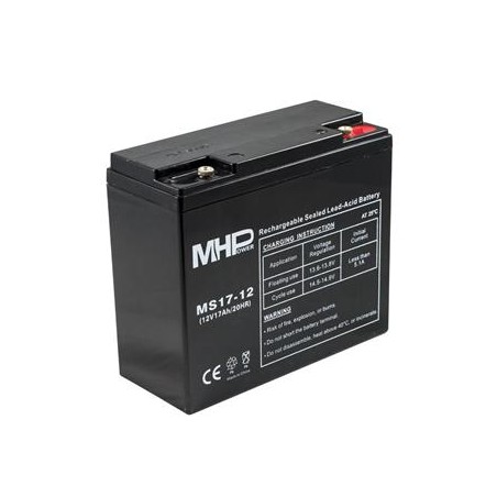 Pb akumulátor MHPower VRLA AGM 12V/17Ah (MS17-12)