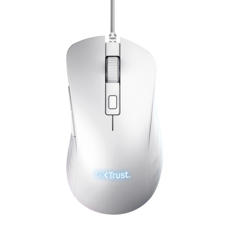 TRUST herní myš GXT 924W YBAR+ Gaming Mouse, optická, USB, bílá