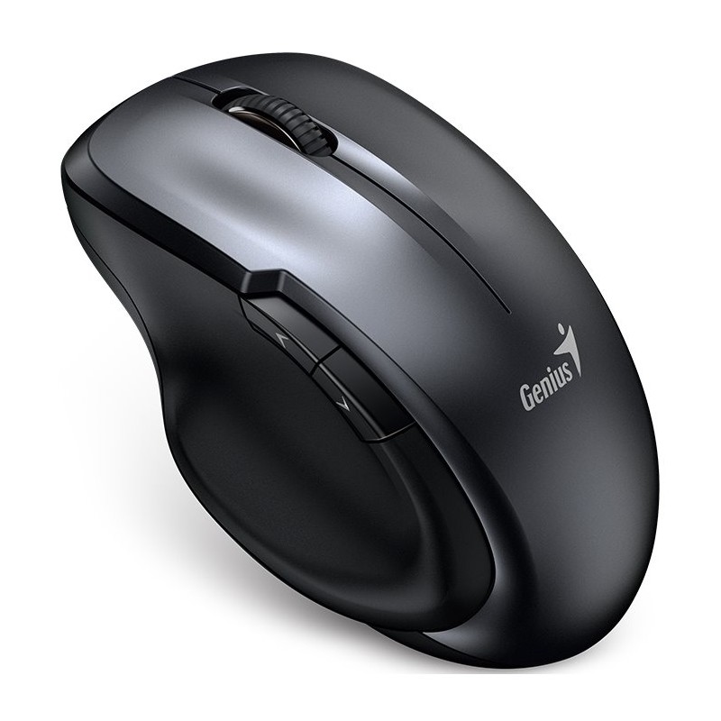 Genius 8200S/Ergonomická/Optická/Pro praváky/1 200 DPI/Bezdrátová USB/Šedá