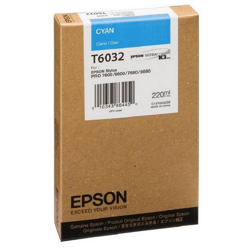 Epson T603 Cyan 220 ml