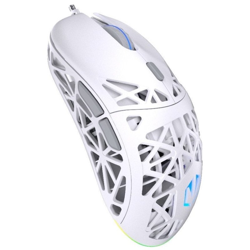 Endorfy Herní myš LIV Onyx White, Drátová, ARGB, bílá