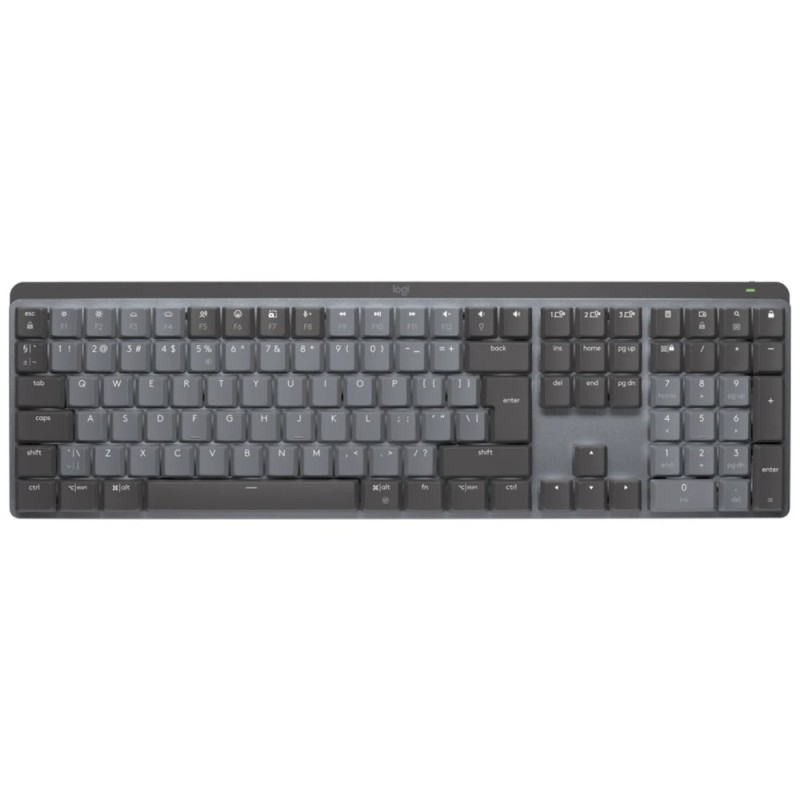 Logitech Wireless Keyboard MX Mechanical, US, graphite