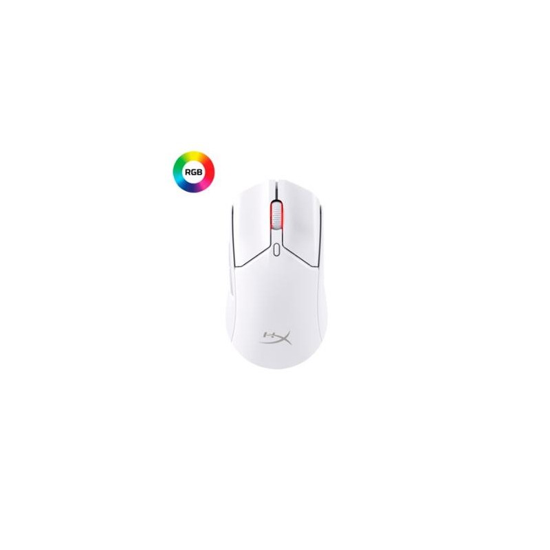 HyperX Pulsefire Haste White Wireless Gaming Mouse 2 - Myš