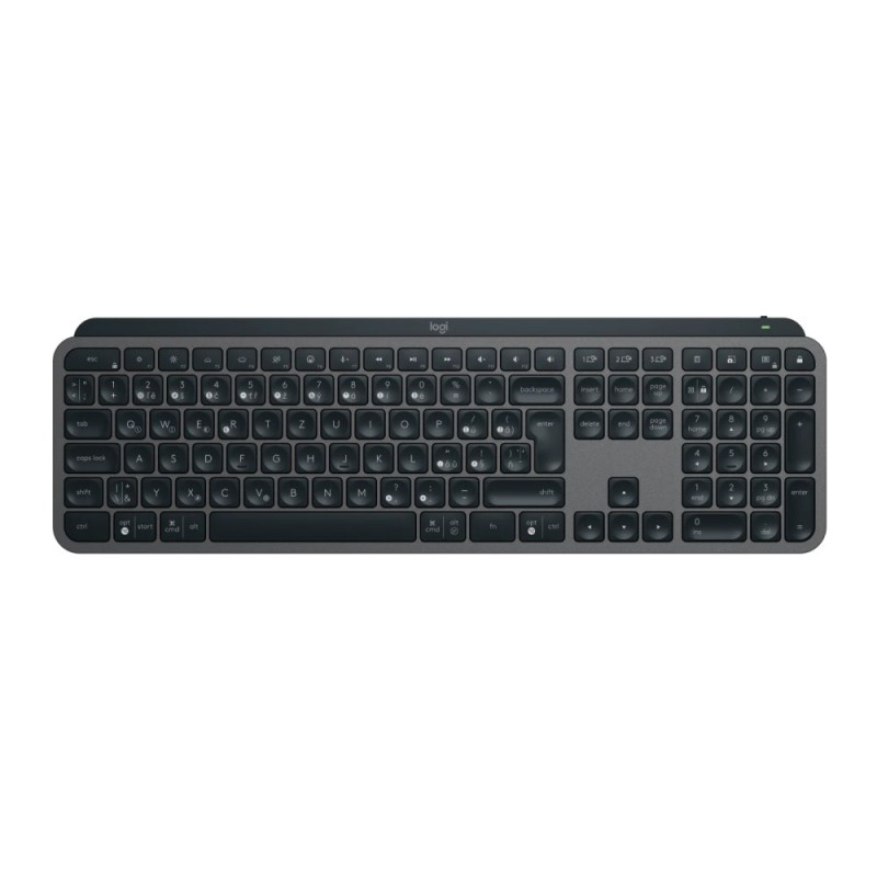 Logitech Klávesnice MX Keys S, CZ-SK, černá/šedá
