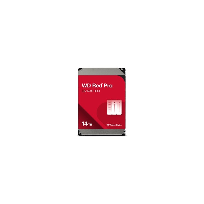 WD RED Pro NAS WD142KFGX 14TB, SATA III 3.5", 512MB 7200RPM, 255MB/s, CMR