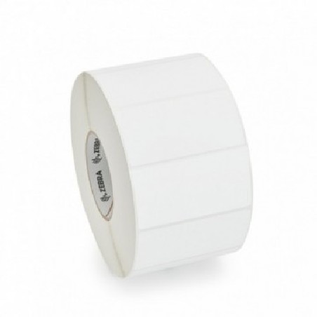 Label, Polyester, 64x44mm Thermal Transfer, Z-ULTIMATE 3000T WHITE, Coated, Permanent Adhesive, 76mm Core
