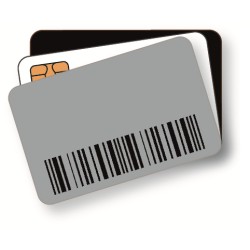 Zebra UHF RFID Composite card, Gen 2, with magnetic stripe, 30 mil (100 cards)
