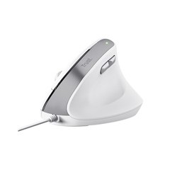 TRUST myš Bayo II Ergonomická vertikální myš, USB, bílá