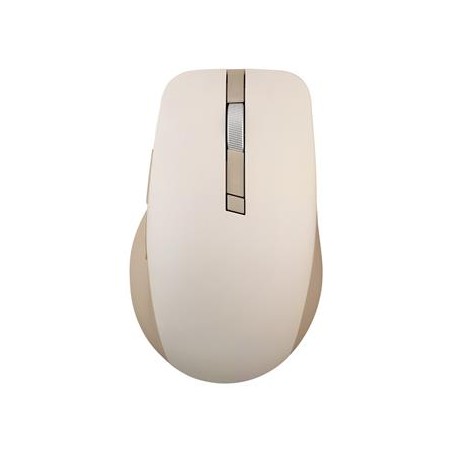 ASUS SmartO Mouse MD200 Silent Plus/Kancelářská/Optická/Pro praváky/4 200 DPI/USB+BT/Béžová
