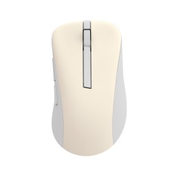ASUS Wireless Mouse MD102/Kancelářská/Optická/Pro praváky/1 600 DPI/USB+BT/Béžová 90XB0900BMU020