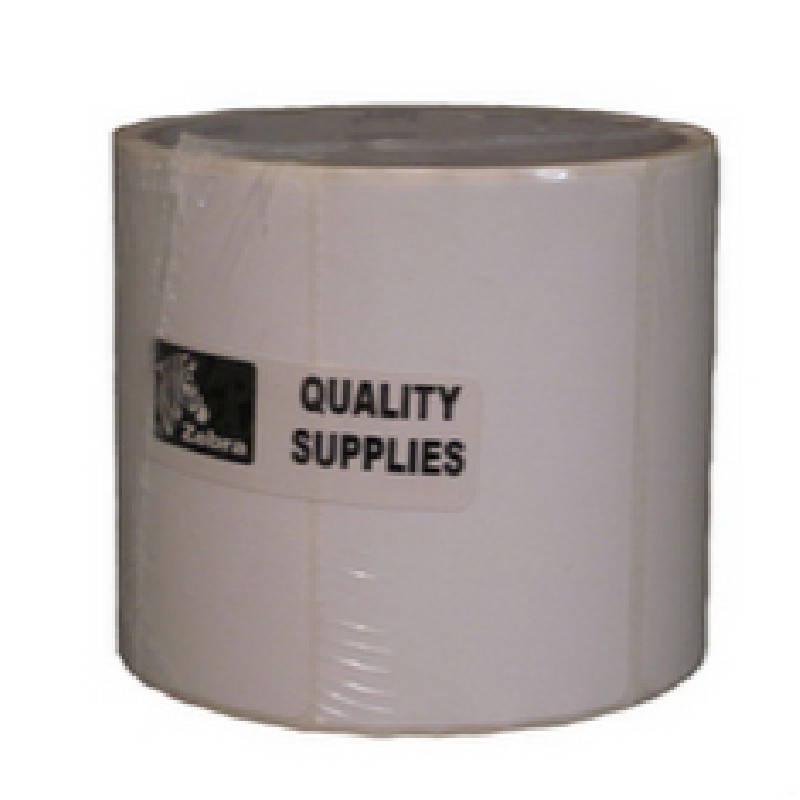 Zebra Label, Polypropylene, 78X200MM Thermal Transfer, 8000T TYRE-TACK, Permanent Adhesive, 76MM Core, Sample