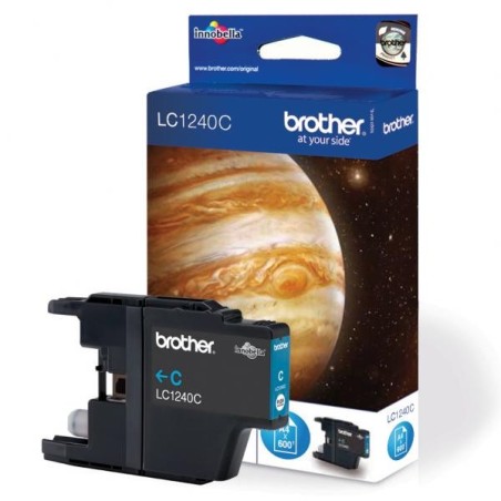 BROTHER INK LC-1240BK, černý inkoust (až 600 stran)