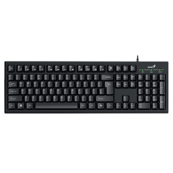 Genius Smart KB-100/Drátová USB/CZ-SK layout/Černá