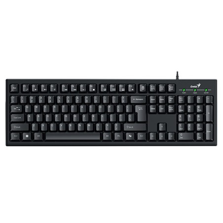 Genius Smart KB-100/Drátová USB/CZ-SK layout/Černá