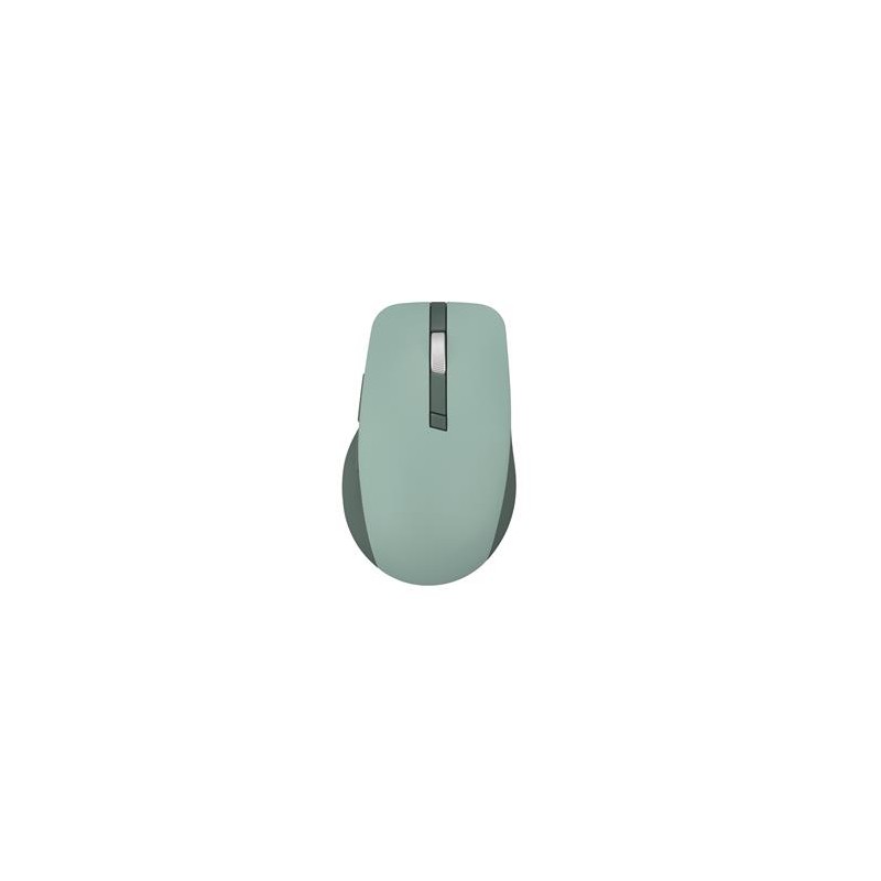 ASUS SmartO Mouse MD200 Silent Plus/Kancelářská/Optická/Pro praváky/4 200 DPI/USB+BT/Zelená