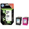 HP 300 Combo-B/CMY Ink Cart, 4 ml, CN637EE (200 / 165 pages)