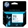 HP 711 Cyan DJ Ink Cart, 29 ml, 3-pack, CZ134A