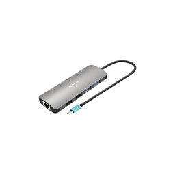 i-tec USB-C Metal Nano 2x HDMI Docking Station, PD 100W