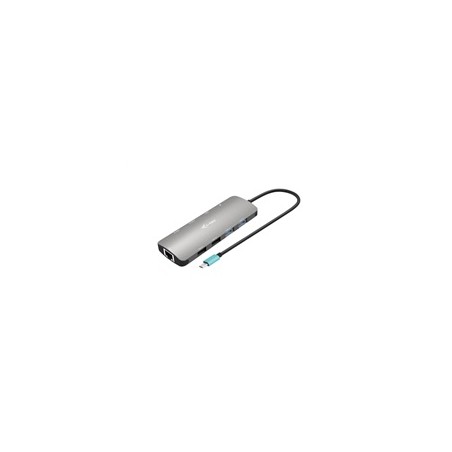 i-tec USB-C Metal Nano 2x HDMI Docking Station, PD 100W