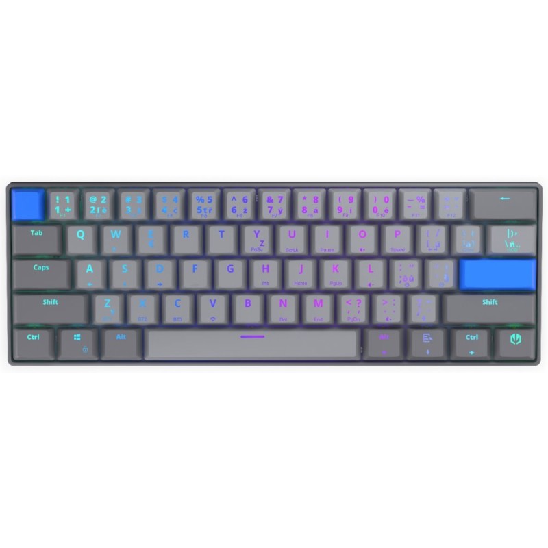 ENDORFY Herní klávesnice Thock V2 Compact, Mechanická, Bezdrátová, CZ/SK, ARGB