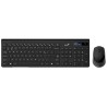 GENIUS set klávesnice + myš SlimStar 8230, Bezdrátový set, CZ+SK, černá