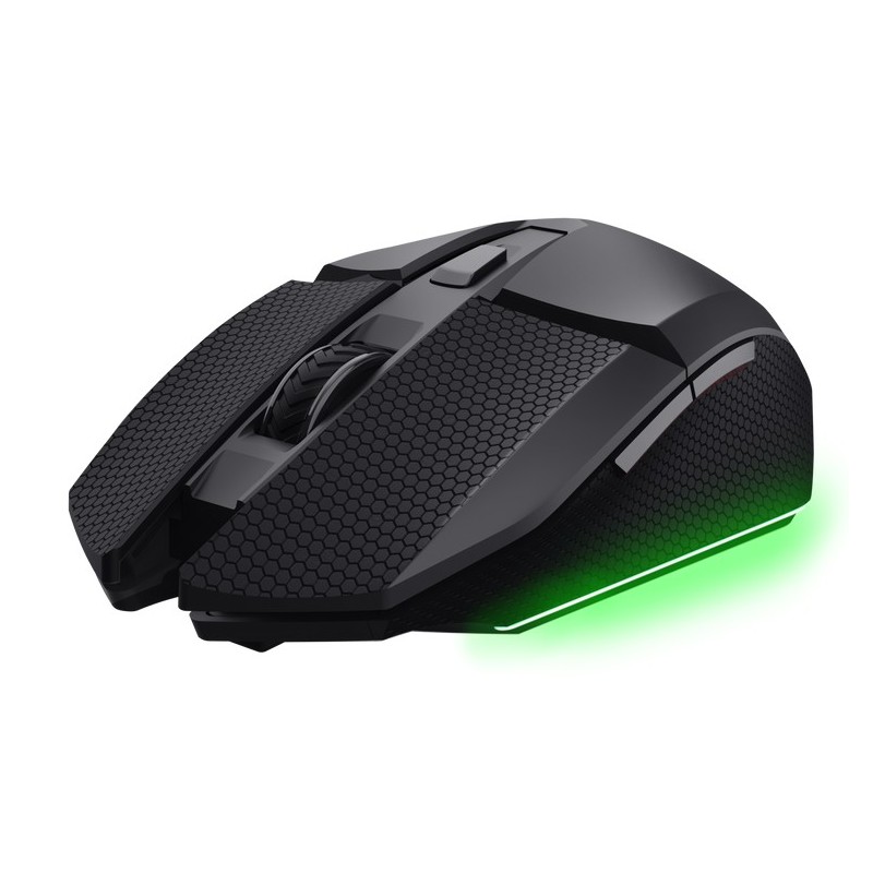 TRUST Myš GXT 122 Felox+, Bezdrátová, RGB, černá