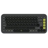 PROMO Pop Icon Keyboard bluetooth, Graphite US