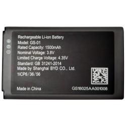 Grandstream baterie GS-01, 1500mAh pro WP810, WP820, DP725 a DP730