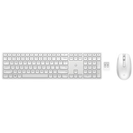 HP 655 Wireless keyboard mouse White