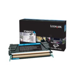 Lexmark Corporate Toner Cartridge/Cyan 7K Pgs X746 X748