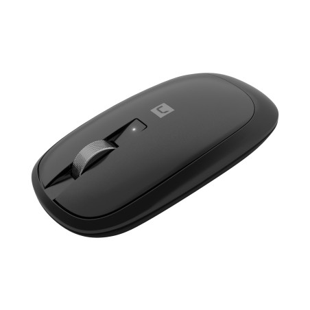 Myš bezdrátová Natec LARK/Kancelářská/Blue Sense/4 000 DPI/USB+BT/Černá