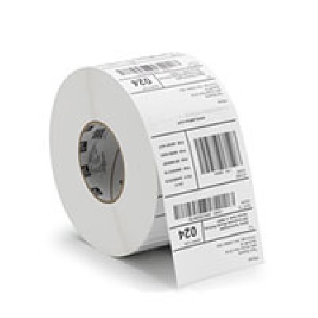 Zebra Label, Paper, 73X17MM Thermal Transfer, Z-PERFORM 1500T, Coated, Permanent Adhesive, 76MM Core, Sample, RFID 100/Roll
