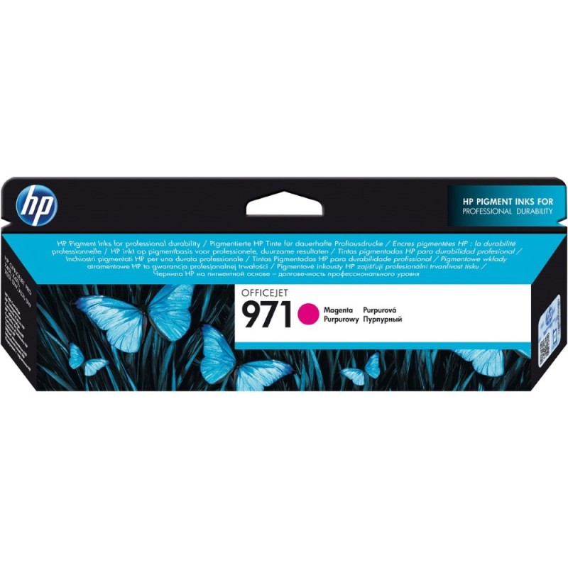 HP 971 purpurová inkoustová kazeta, CN623AE