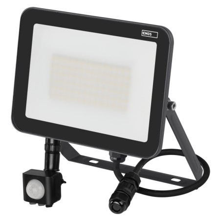 EMOS LED Reflektor Inovo 50W 5500LM PIR IP65 NW